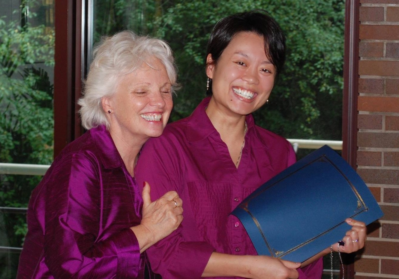 Dr. Linda Howe and Amy Mak, Teacher Training (2014)